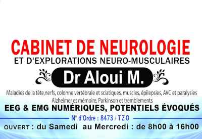 طب الأعصاب | علوي .م | آقبو - بجاية - neurologie | ALOUI .M | akbou - Béjaia
